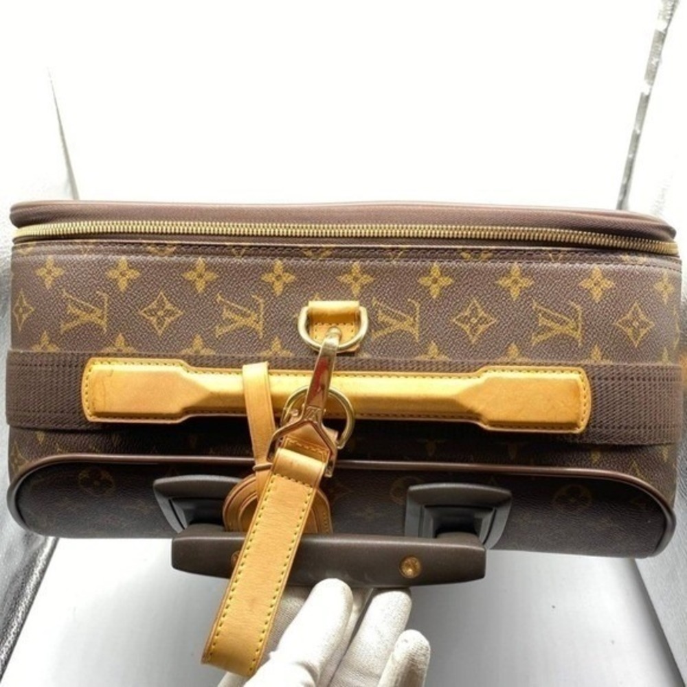 Louis Vuitton Pegase 55 Monogram Canvas Rolling Luggage Suitcase Carry On Bag - Picture 3 of 16
